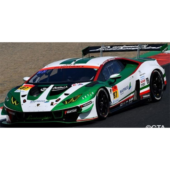 Miniature Voiture Spark 1:43 Lamborghini GT3 #87 JLOC Gran Seed GT300 Super GT 2021 - Neuf Sous Boîte